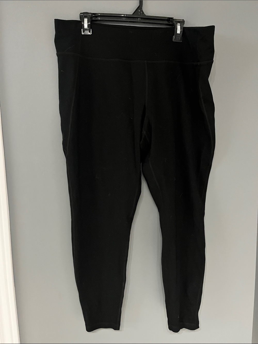 3/$15 Women's Black High-Rise Performance Leggings